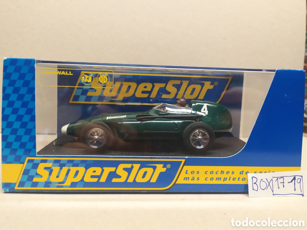 Slot Cars: Superslot Vanwall F1 1958 no4 ref. H2663