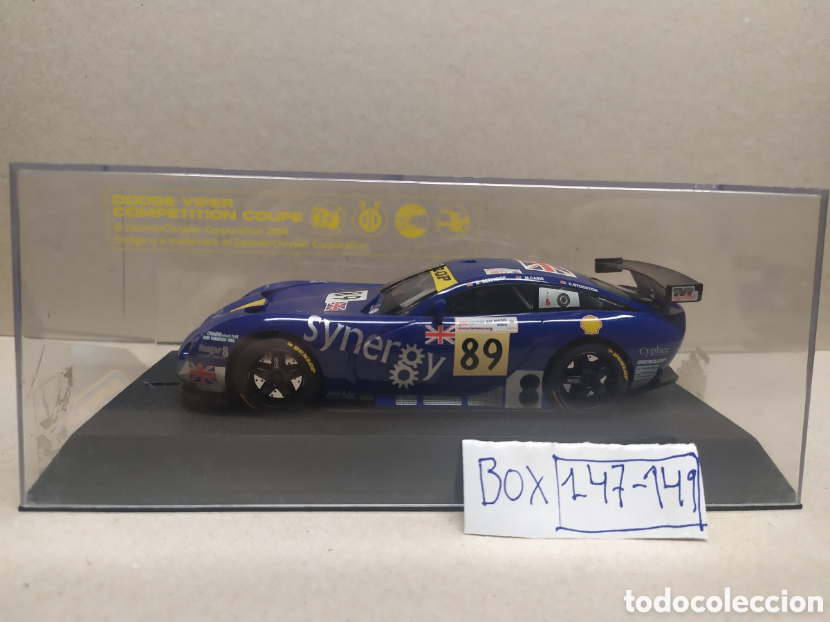 Slot Cars: Superslot Dodge Viper Competition Cup