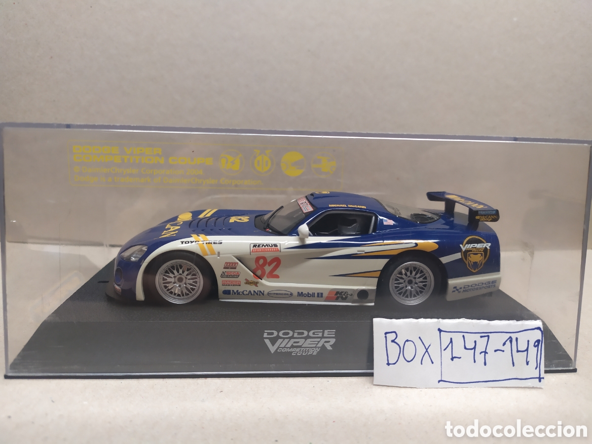 Slot Cars: Dodge Viper Competition coupe Superslot