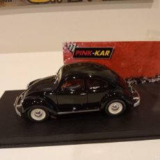 Slot Cars: PINK KAR. VW BEETLE NEGRO 1954. REF. CV 014