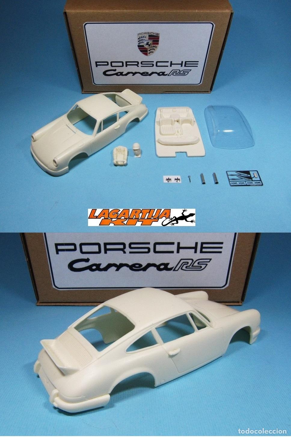 Slot Cars: LAGARTIJAKIT 1/32 PORSCHE 911 RS 2.7 - KIT RESINA CLASSIC SLOT SCALEXTRIC