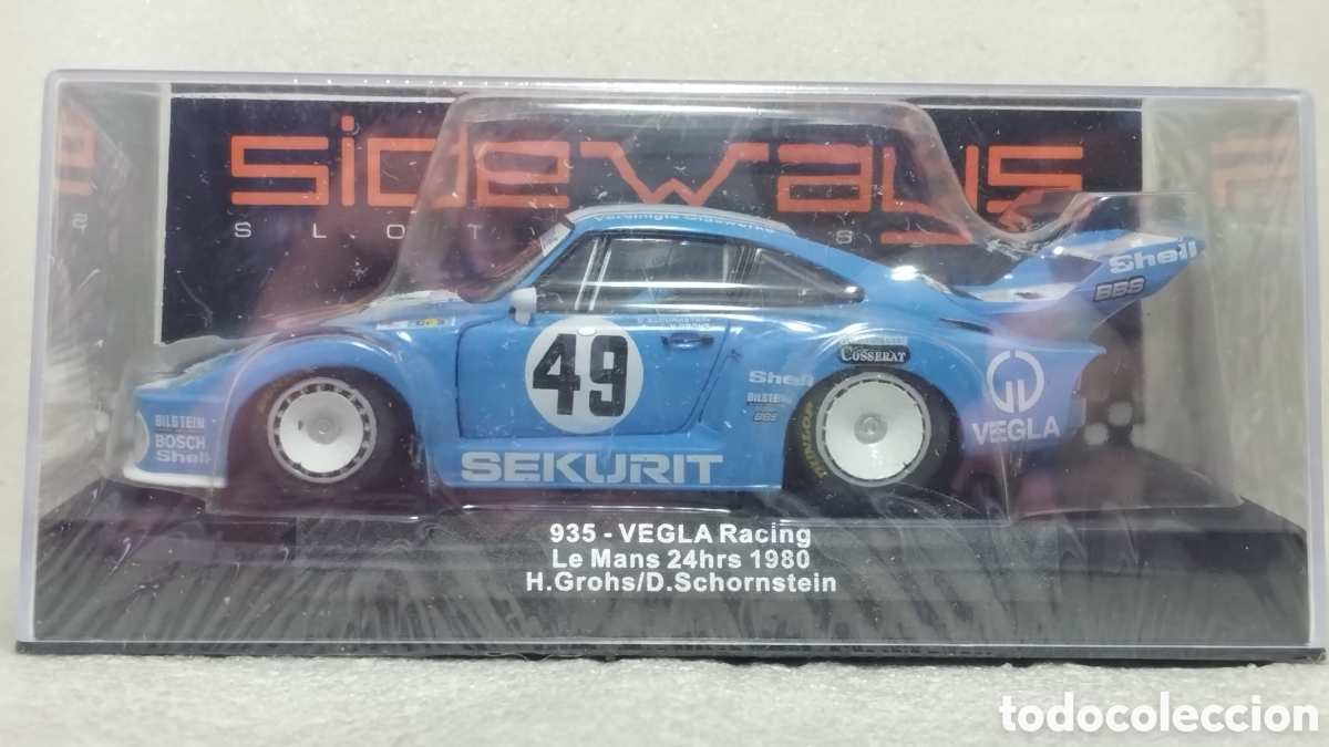 Slot Cars: Sideways Porsche 935 Ganador Gr.5 24h Le Mans 1980
