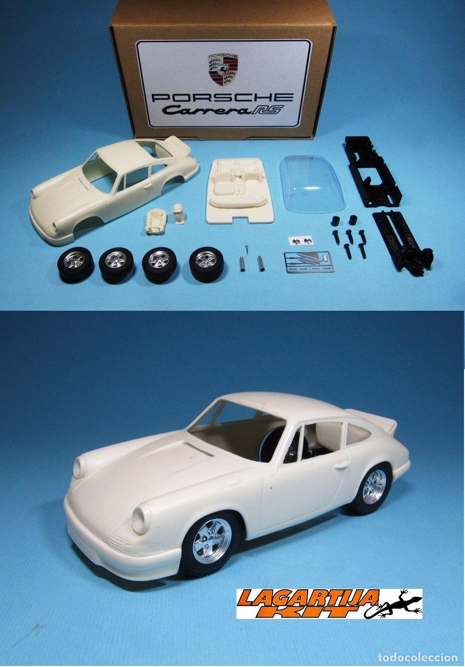 Slot Cars: LAGARTIJAKIT 1/32 PORSCHE 911 RS 2.7 FUCHS - KIT RESINA CLASSIC SLOT SCALEXTRIC