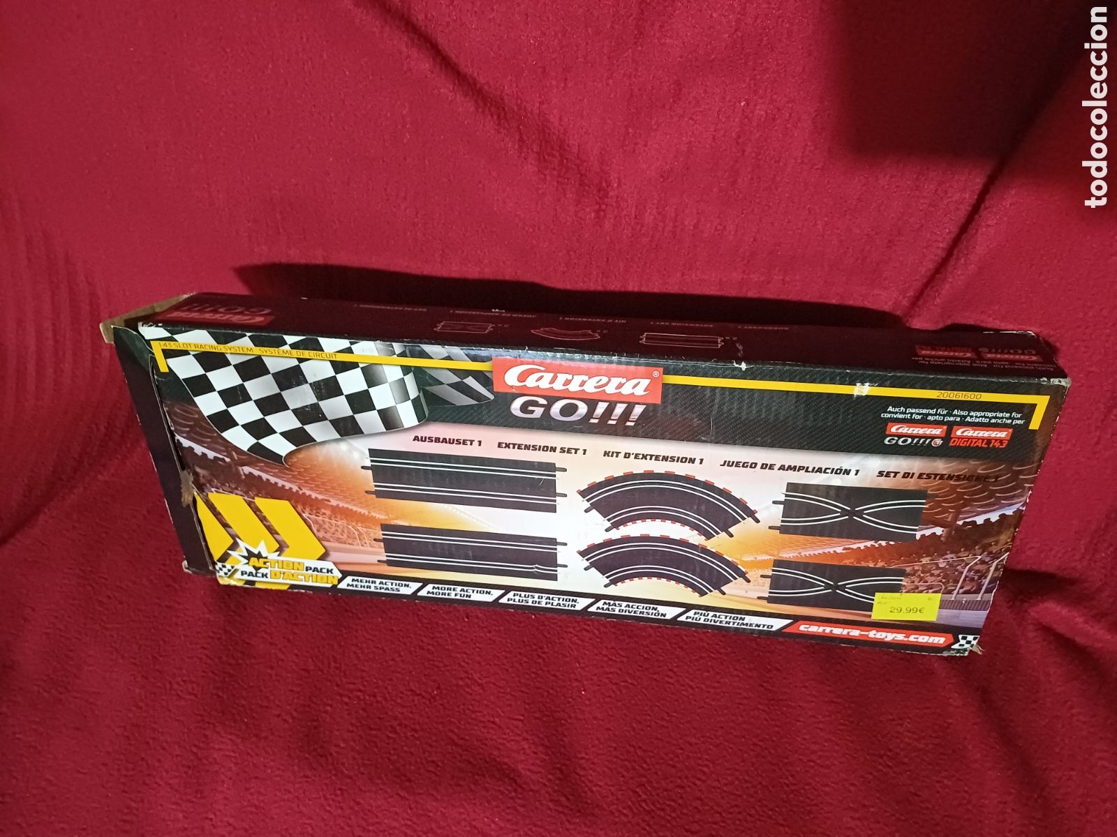 Slot Cars: Pistas slot Carrera Go 6 tramos Kit extension ampliacion