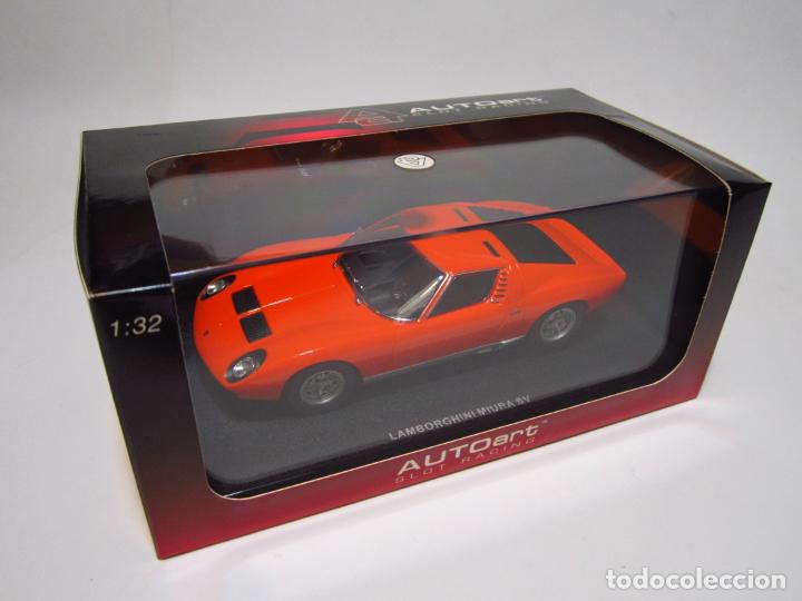 Slot Cars: LAMBORGHINI MIURA SV AUTOART