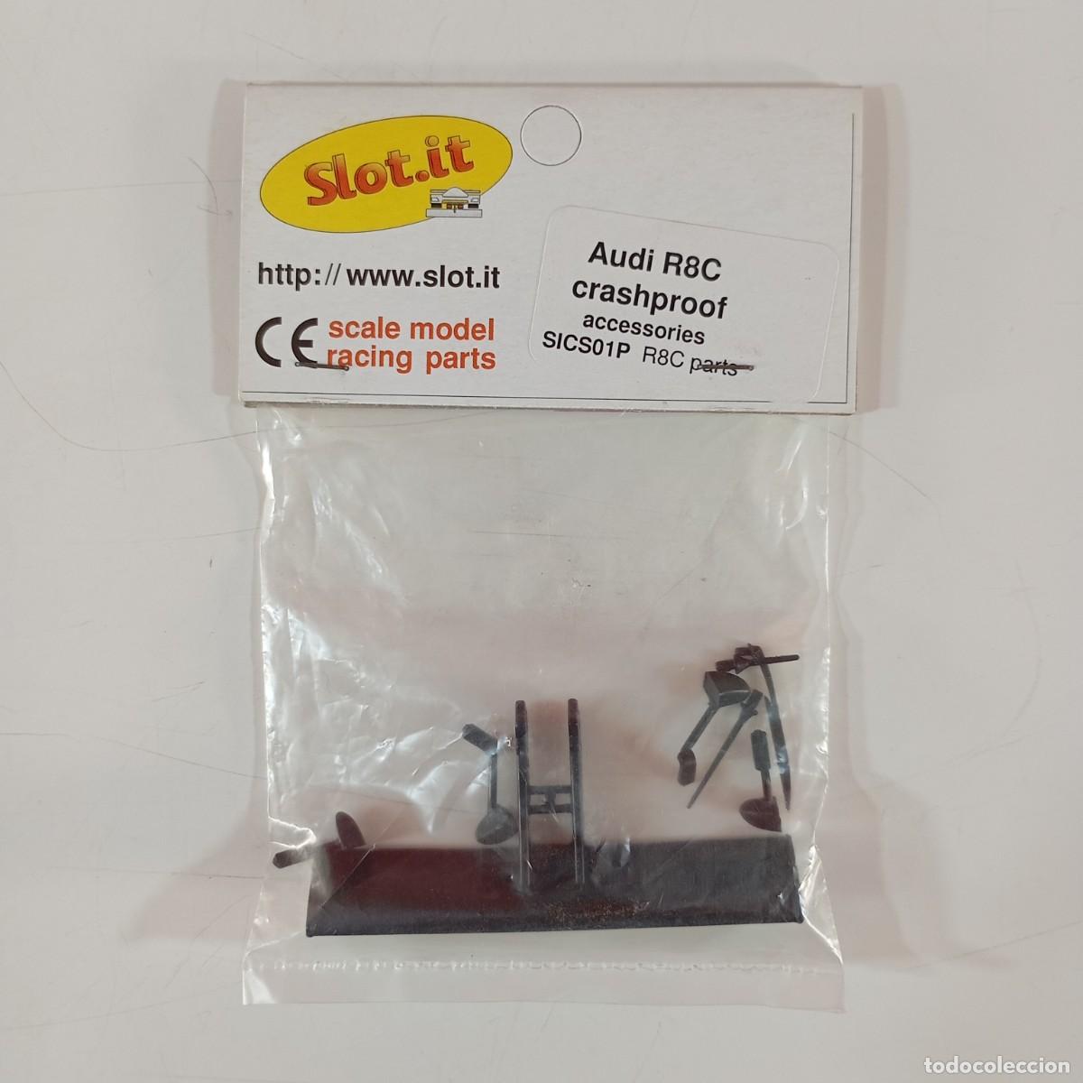 Slot Cars: SLOT.IT - AUDI R8C CRASHPROOF ACCESSORIES - REF. SICS01P / CJ.P-2998