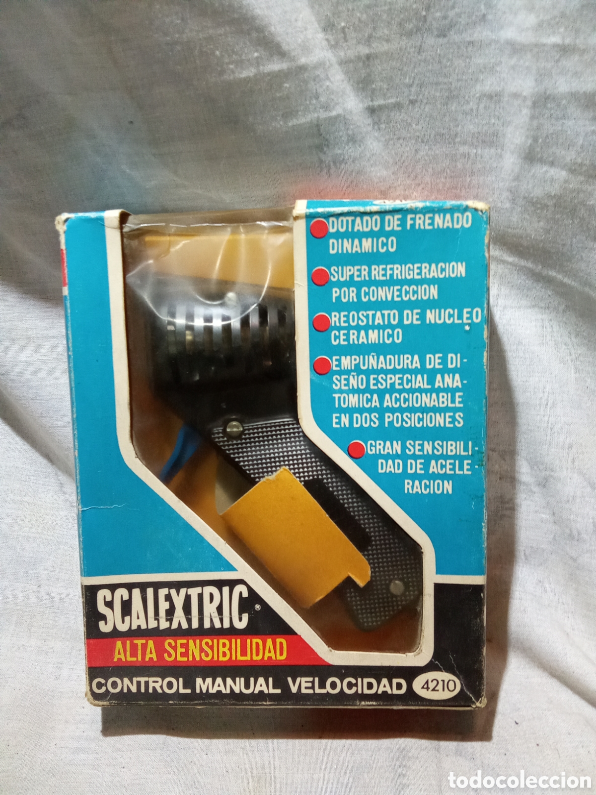 Slot Cars: CONTROL MANUAL VELOCIDAD DE SCALEXTRIC REF. 4210 EN CAJA