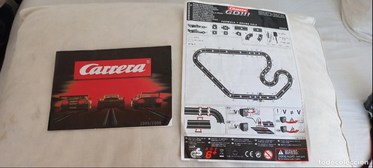 Slot Cars: Carrera Go. Cat&aacute;logo 2005-2006 + instrucciones de montaje formula 1 grand prix 60824