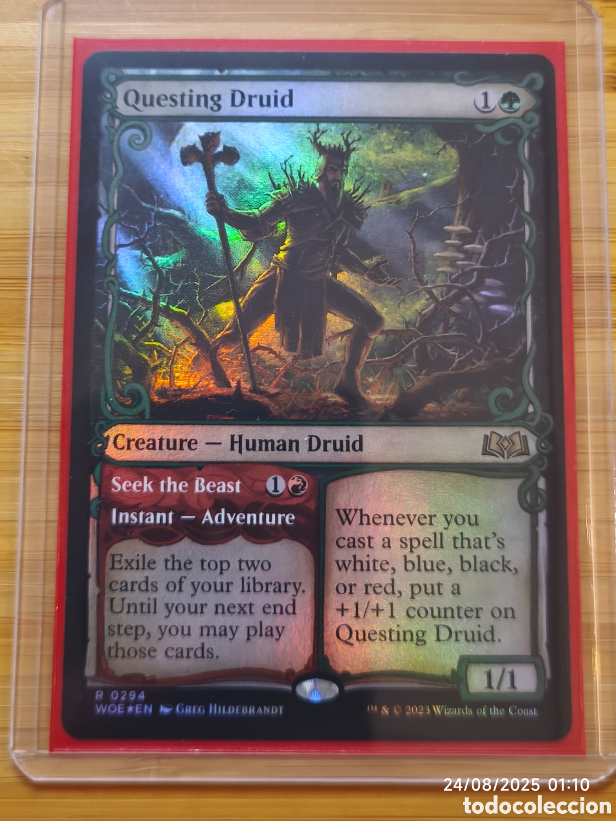 Slot Cars: Magic foil QUESTING DRUID