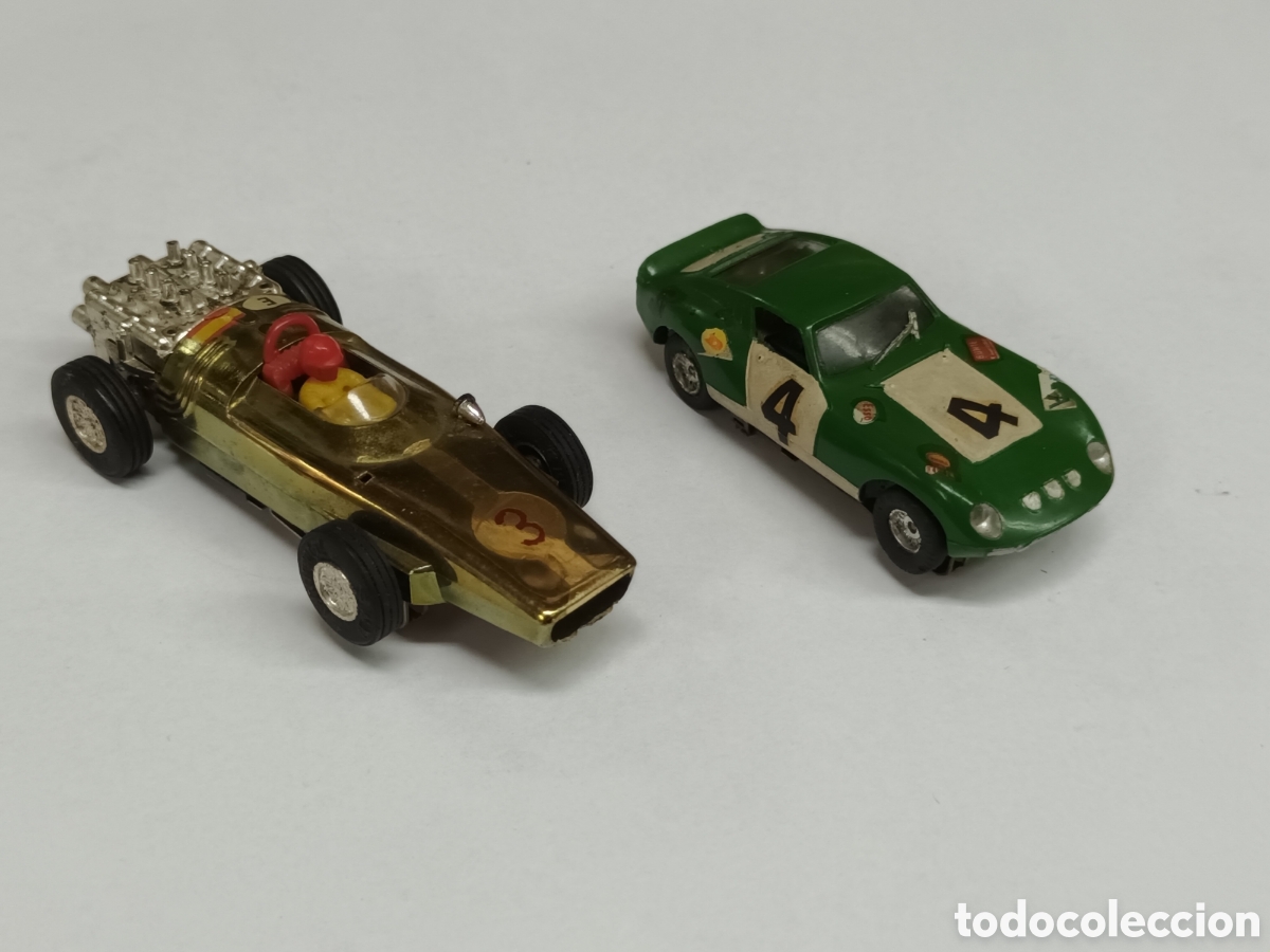 Slot Cars: 2 coches antiguos faller con motor NO FUNCIONAN