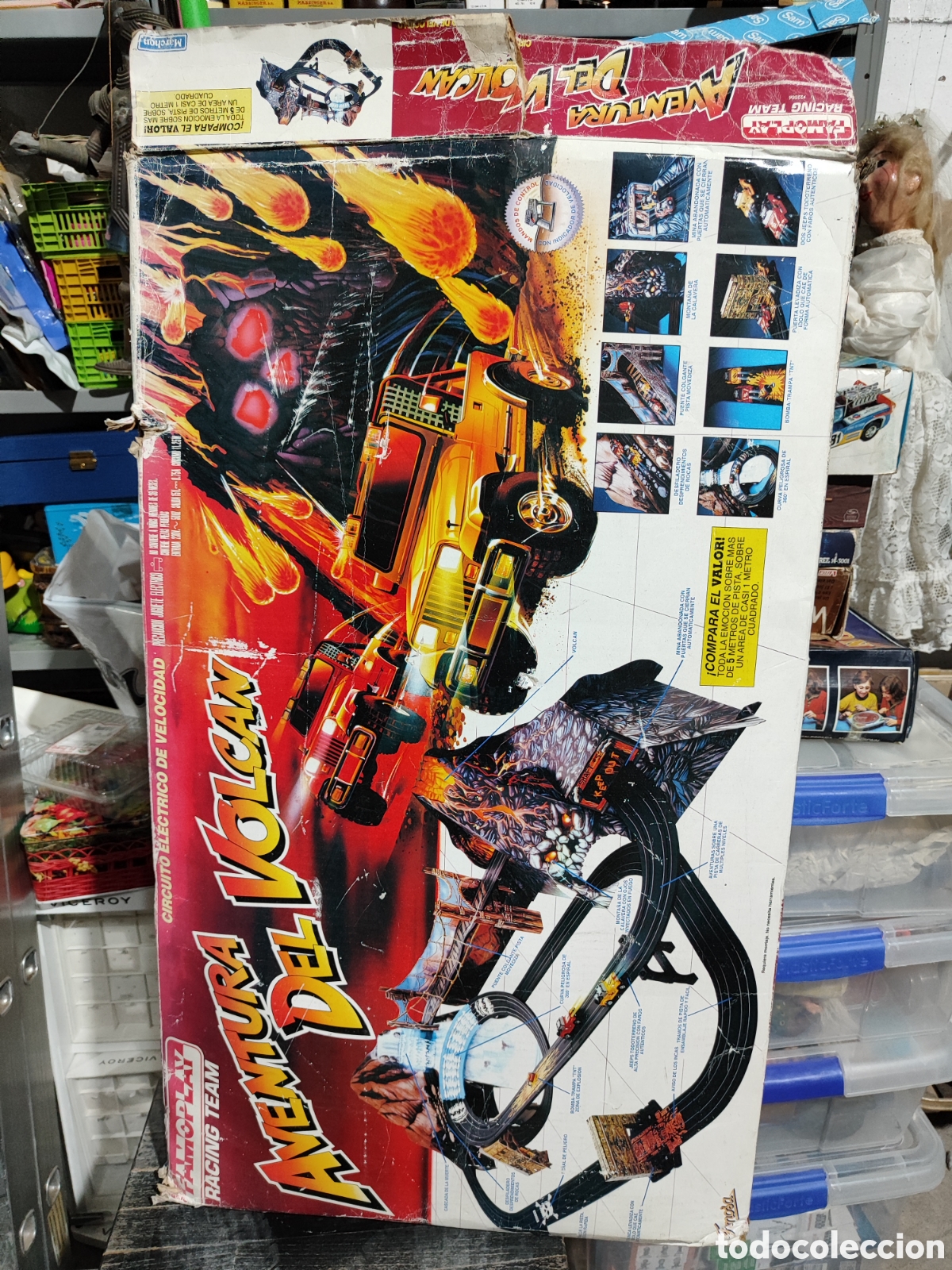 Slot Cars: Aventura del Volcan FAMOPLAY leer descripci&oacute;n