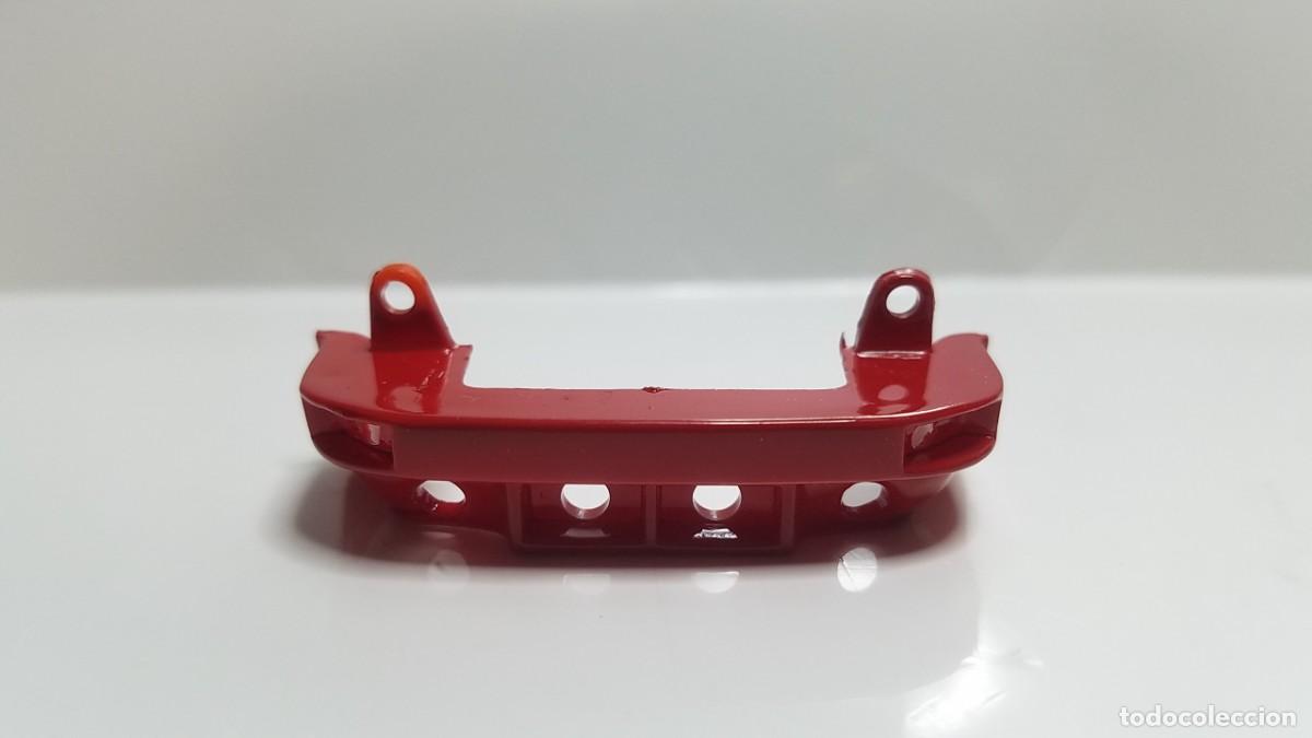 Slot Cars: SLOT SCALEXTRIC REPROTEC DEFENSA PARAGOLPES PARACHOQUES DELANTERO PORSCHE 911 CARRERA ROJA
