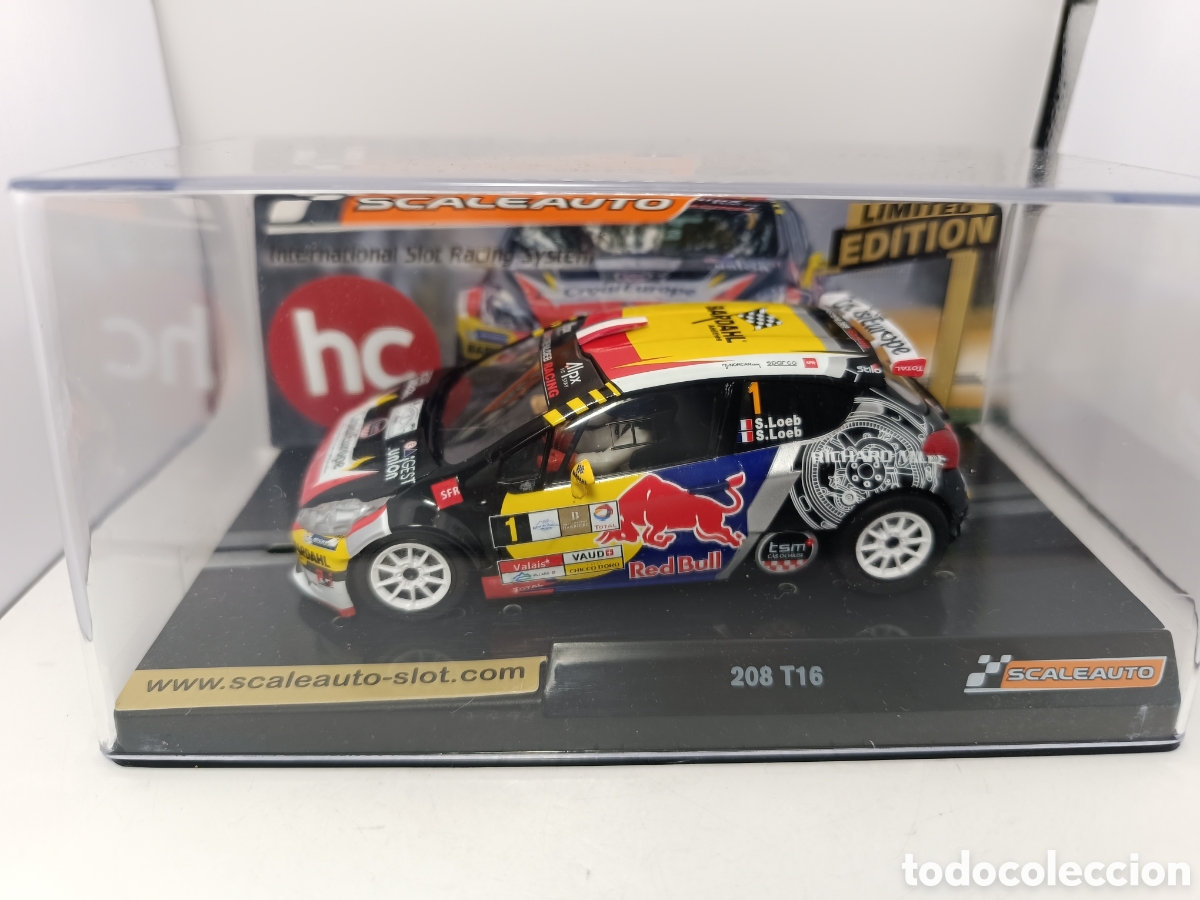 Slot Cars: SCALEAUTO PEUGEOT 206 WRC LOEB