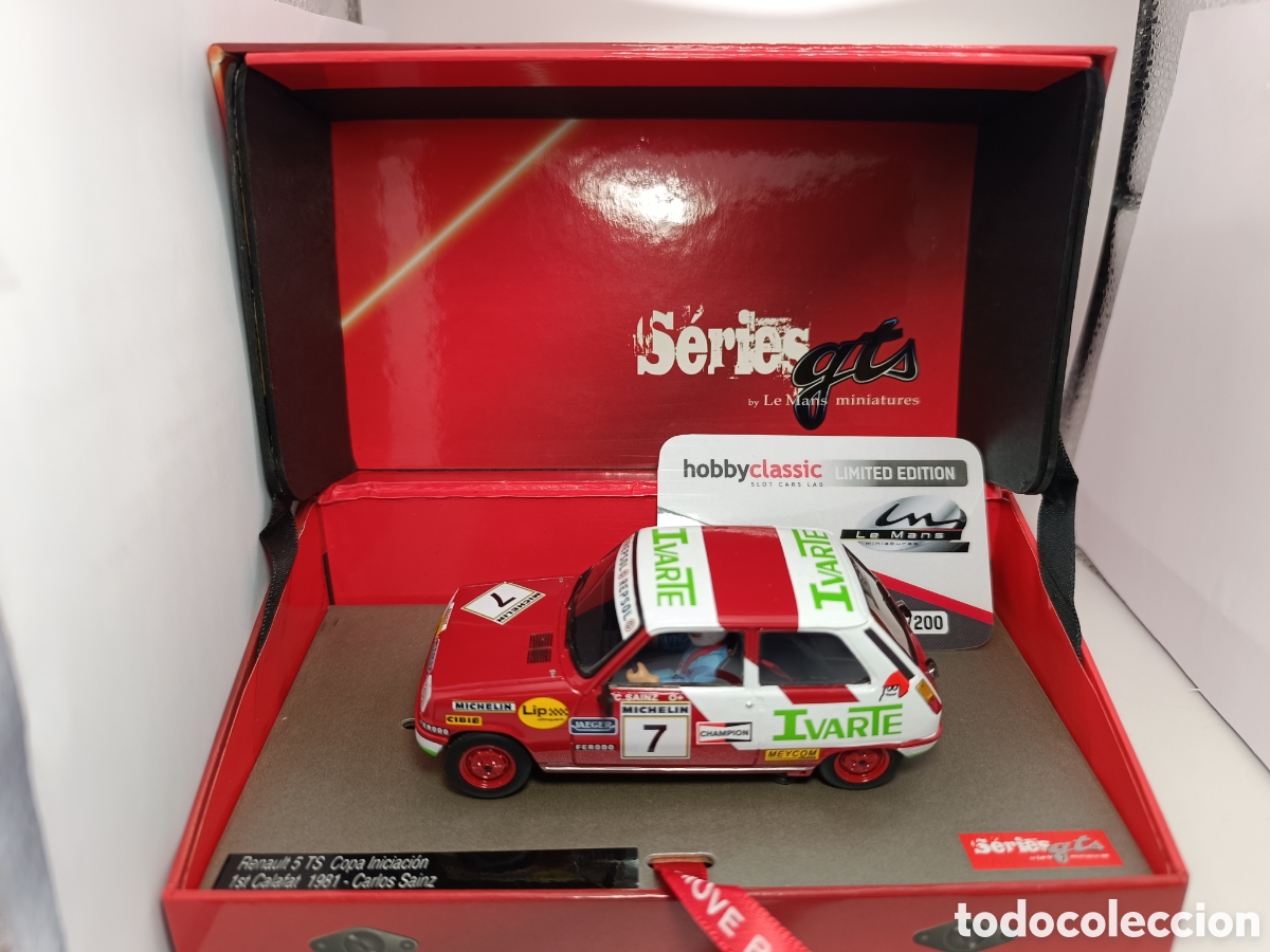 Slot Cars: LE MANS MINIATURES RENAULT 5 TS CARLOS SAINZ