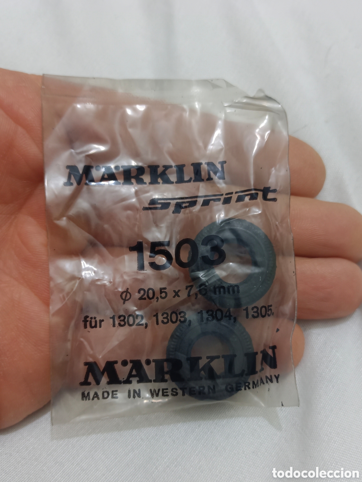 Slot Cars: Pareja neumaticos , ruedas coches slot marklin sprint 1503