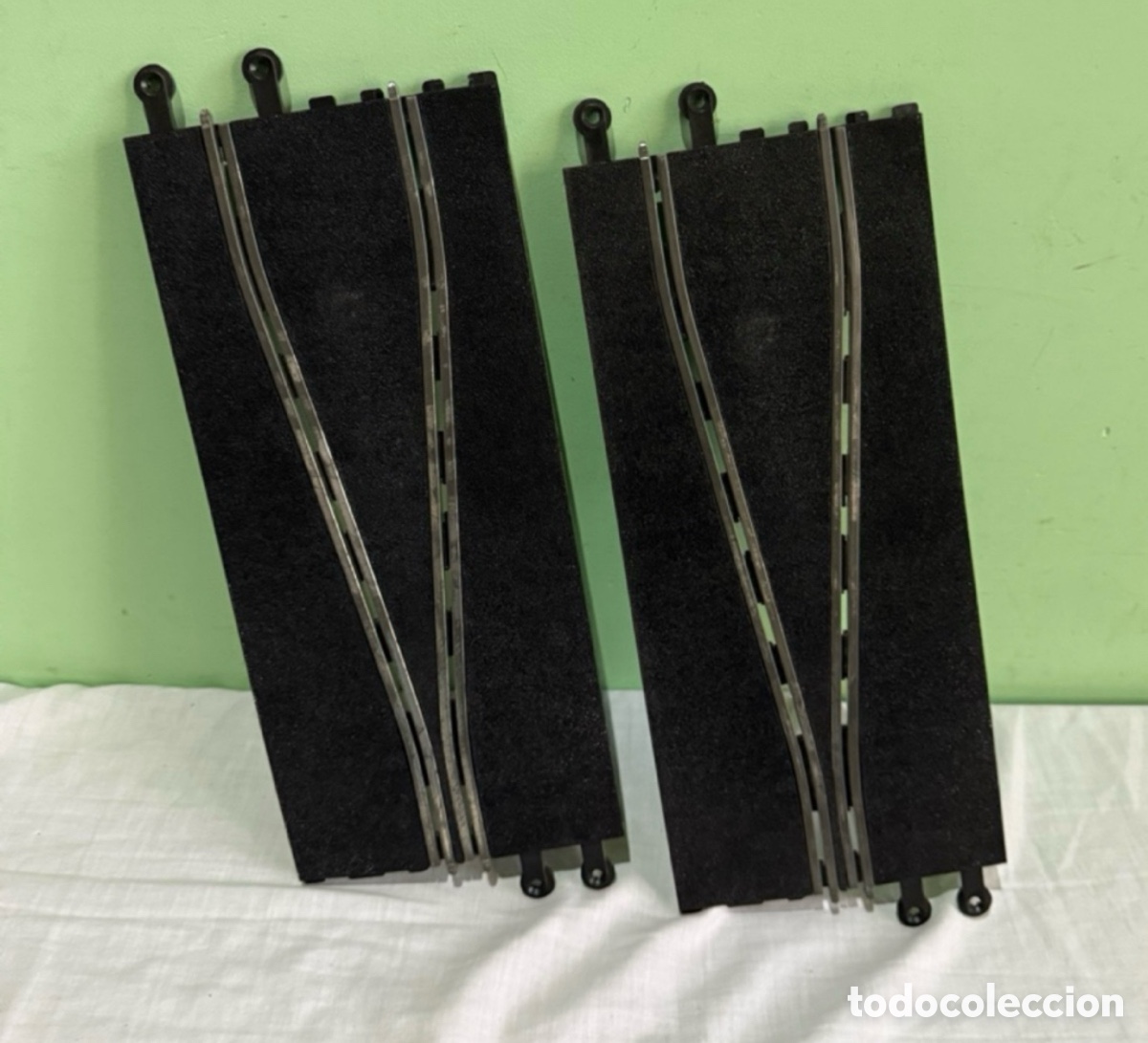 Slot Cars: 2 tramos de Pistas de Chicane de Scalextric.