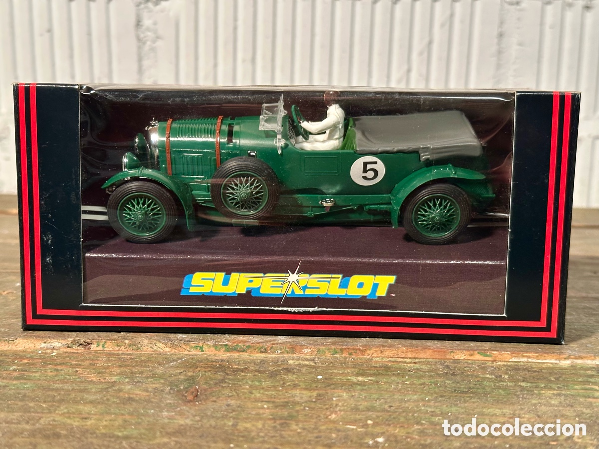 Slot Cars: COCHE SUPERSLOT BENTLEY. SCALEXTRIC. NUEVO, DE JUGUETER&Iacute;A. &Eacute;POCA EXIN.