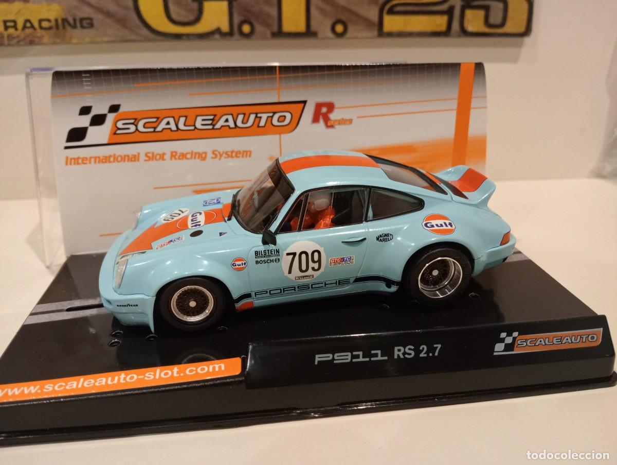 Slot Cars: SCALEAUTO. Porsche 911 2.7 RS . Gulf. Ref. SC-6123R