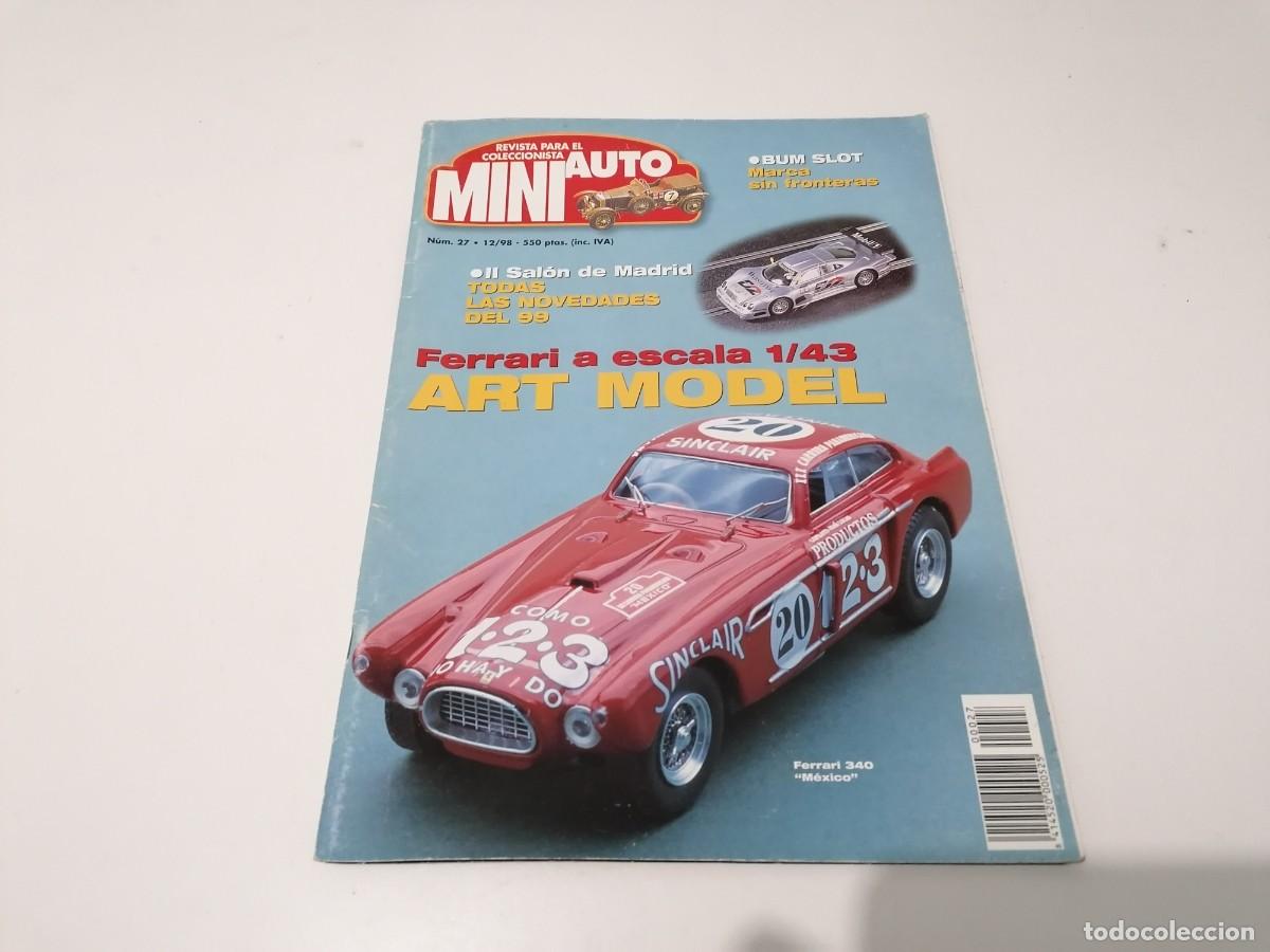 Slot Cars: Miniauto N&uacute;mero 27 Ferrari 1/43 Buen Estado