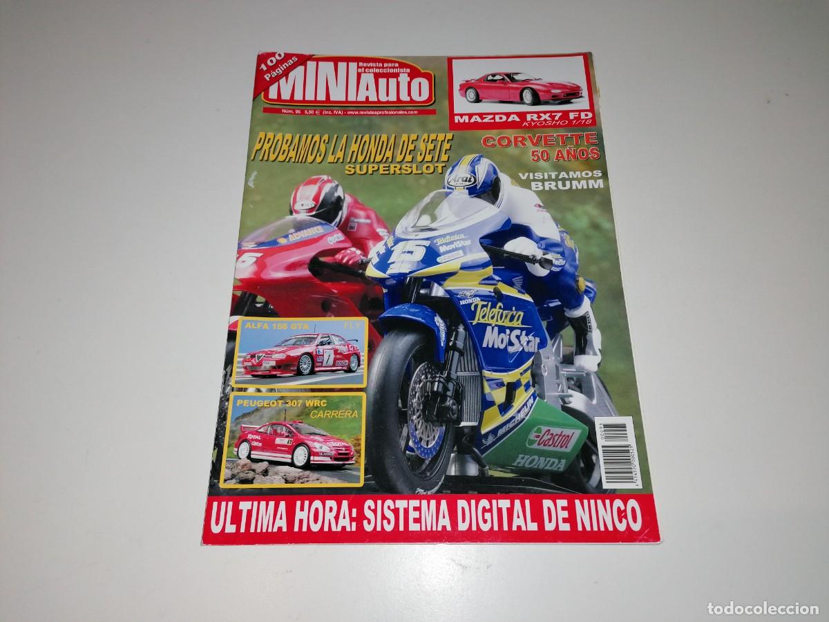 Slot Cars: Miniauto N&uacute;mero 95 Honda Sete Buen Estado