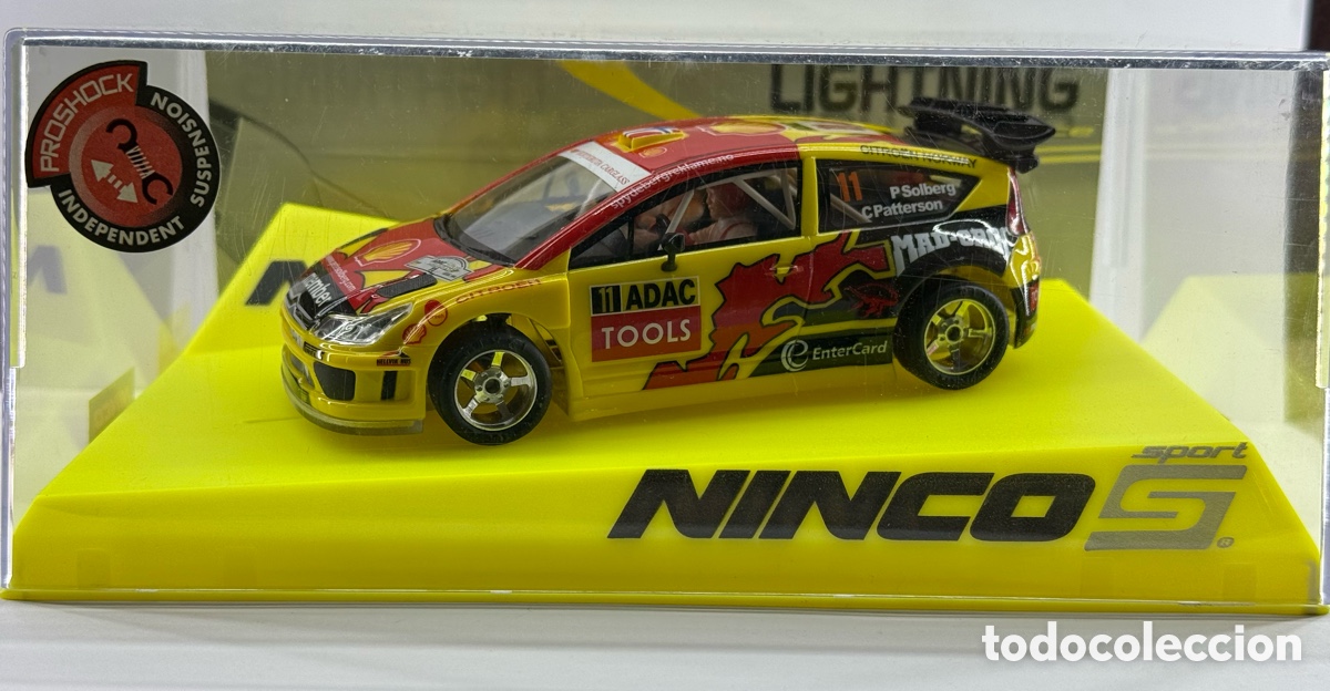 Slot Cars: Coche Citroen C4 WRC Shell Ninco