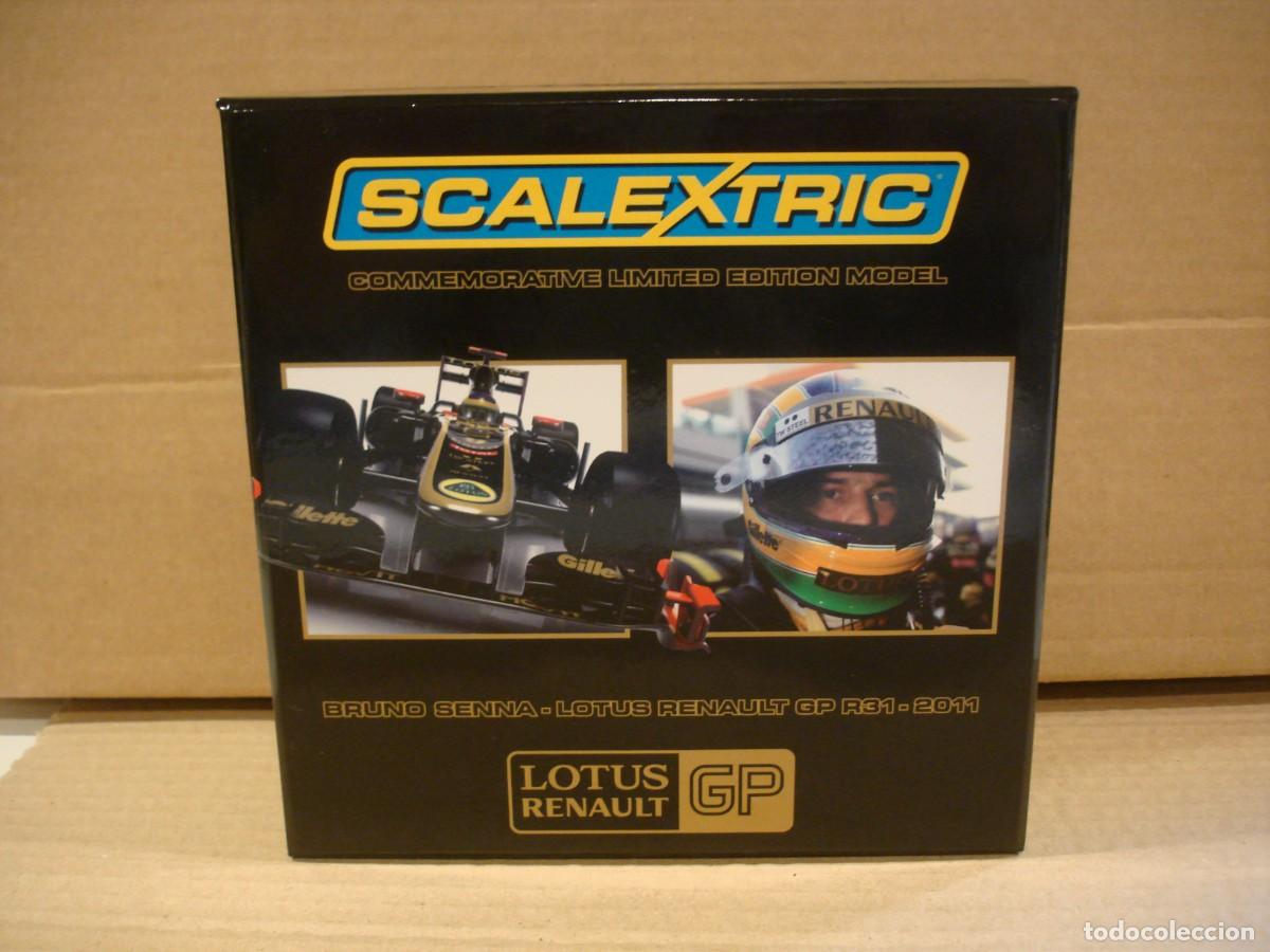 Slot Cars: SCALEXTRIC LOTUS BRUNO SENNA REF C3269A NUEVO CON SU CAJA ORIGINAL