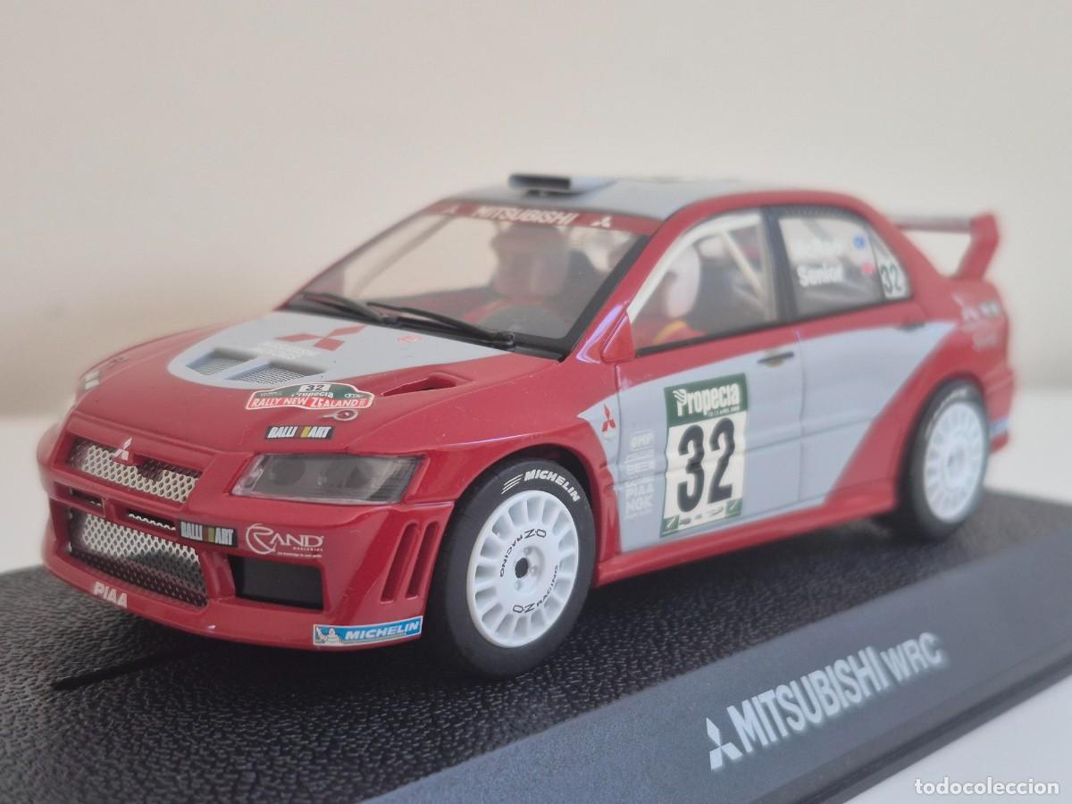 Slot Cars: SCALEXTRIC HORNBY COCHE MITSUBISHI LANCER WRC MCRAE 1/32 SLOT CAR