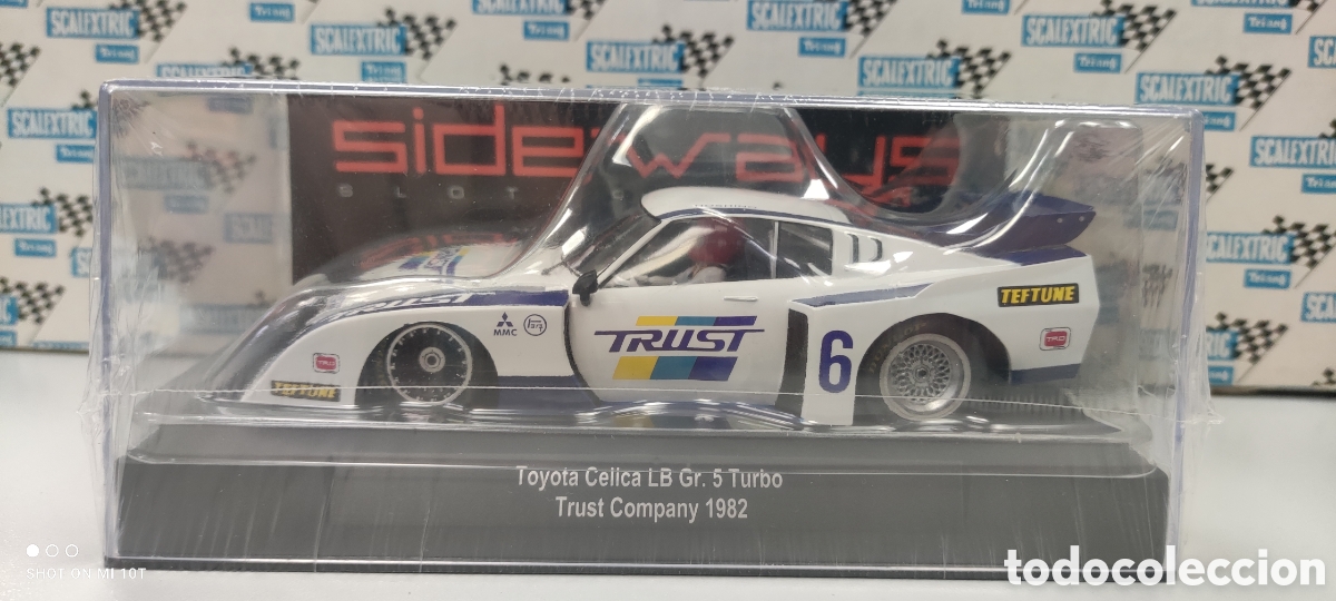 Slot Cars: TOYOTA CELICA LB GR.5 1982 SIDEWAYS SCALEXTRIC