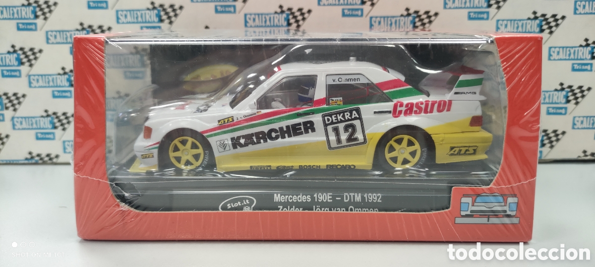 Slot Cars: MERCEDES 190E DTM 1992 SLOT IT SCALEXTRIC