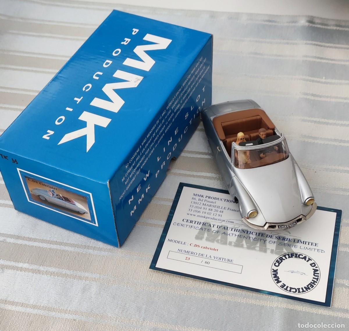 Slot Cars: MMK en resina CITROEN DS19 Chapron Edici&oacute;n limitada