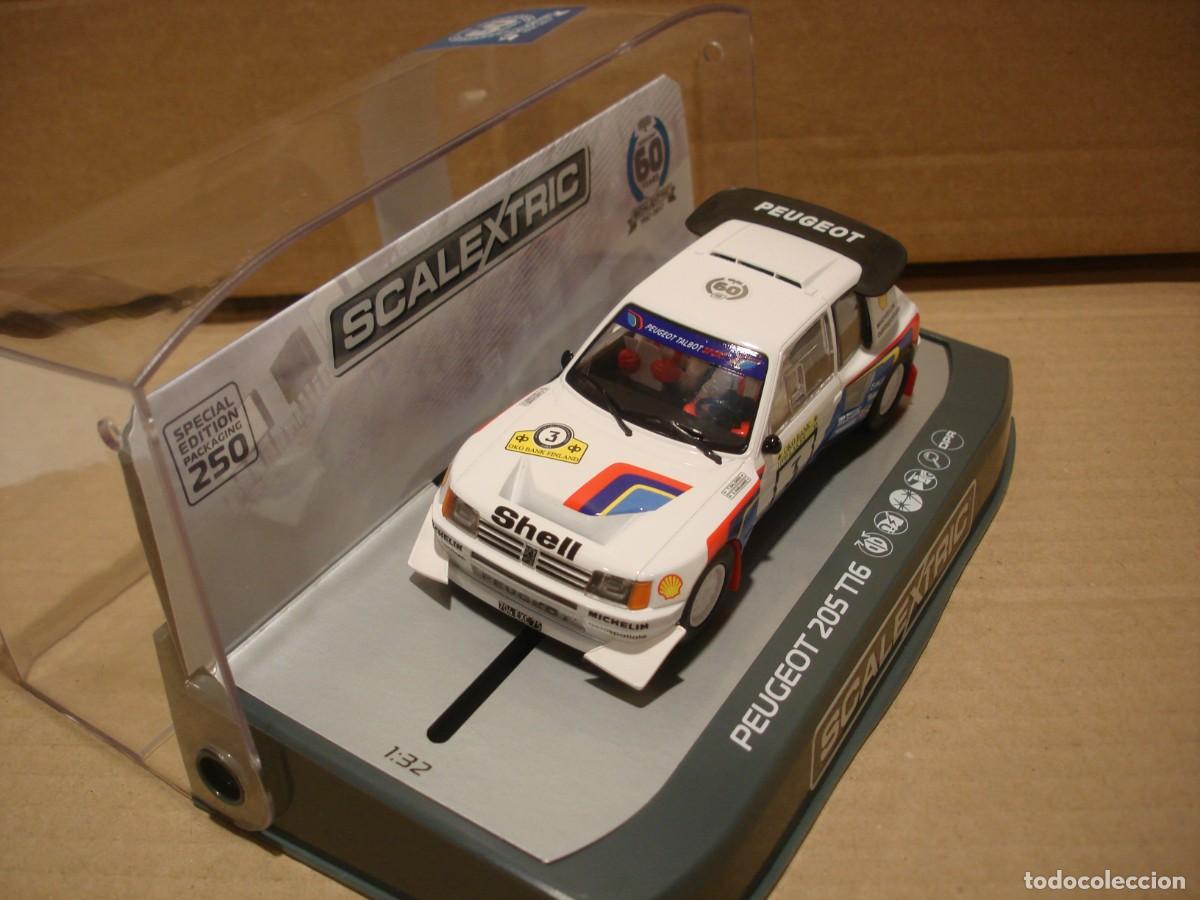 Slot Cars: SCALEXTRIC PEUGEOT 205 T16 REF C3751A NUEVO CON SU CAJA ORIGINAL