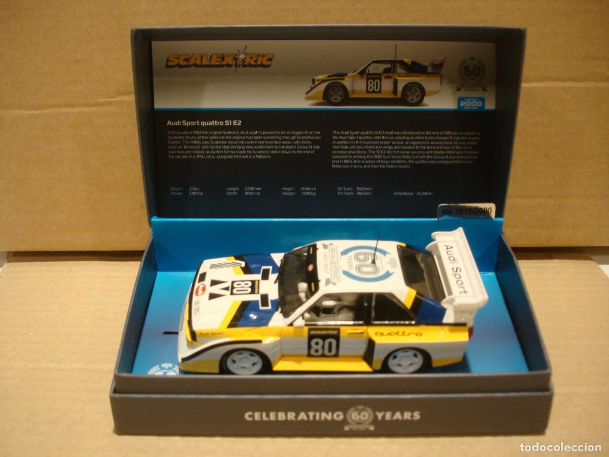 Slot Cars: SCALEXTRIC AUDI QUATTRO REF C3828A NUEVO CON SU CAJA ORIGINAL