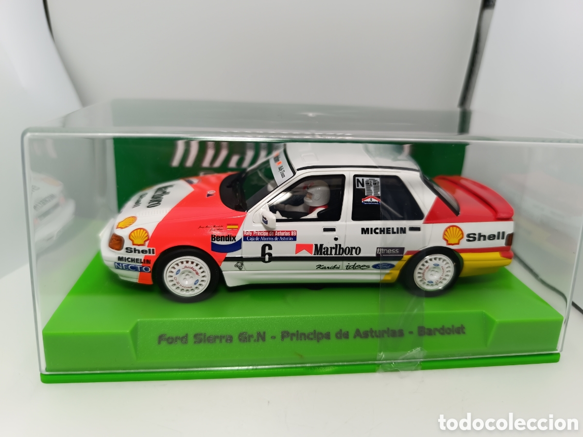 Slot Cars: AVANT SLOT FORD SIERRA GR.N PRINCIPE ASTURIAS BARDOLET MARLBORO 52502