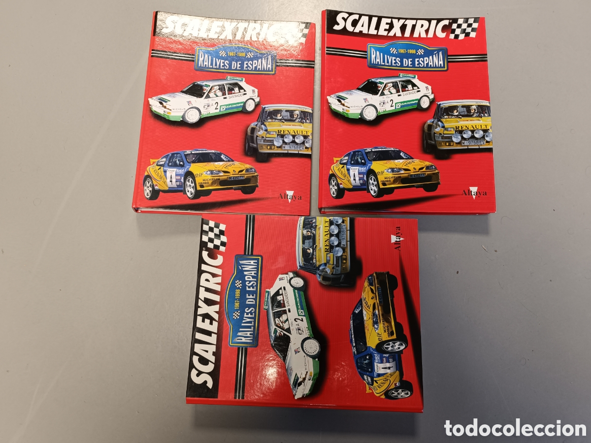 Slot Cars: SCALEXTRIC 3 TOMOS ALTAYA RALLYES DE ESPA&Ntilde;A