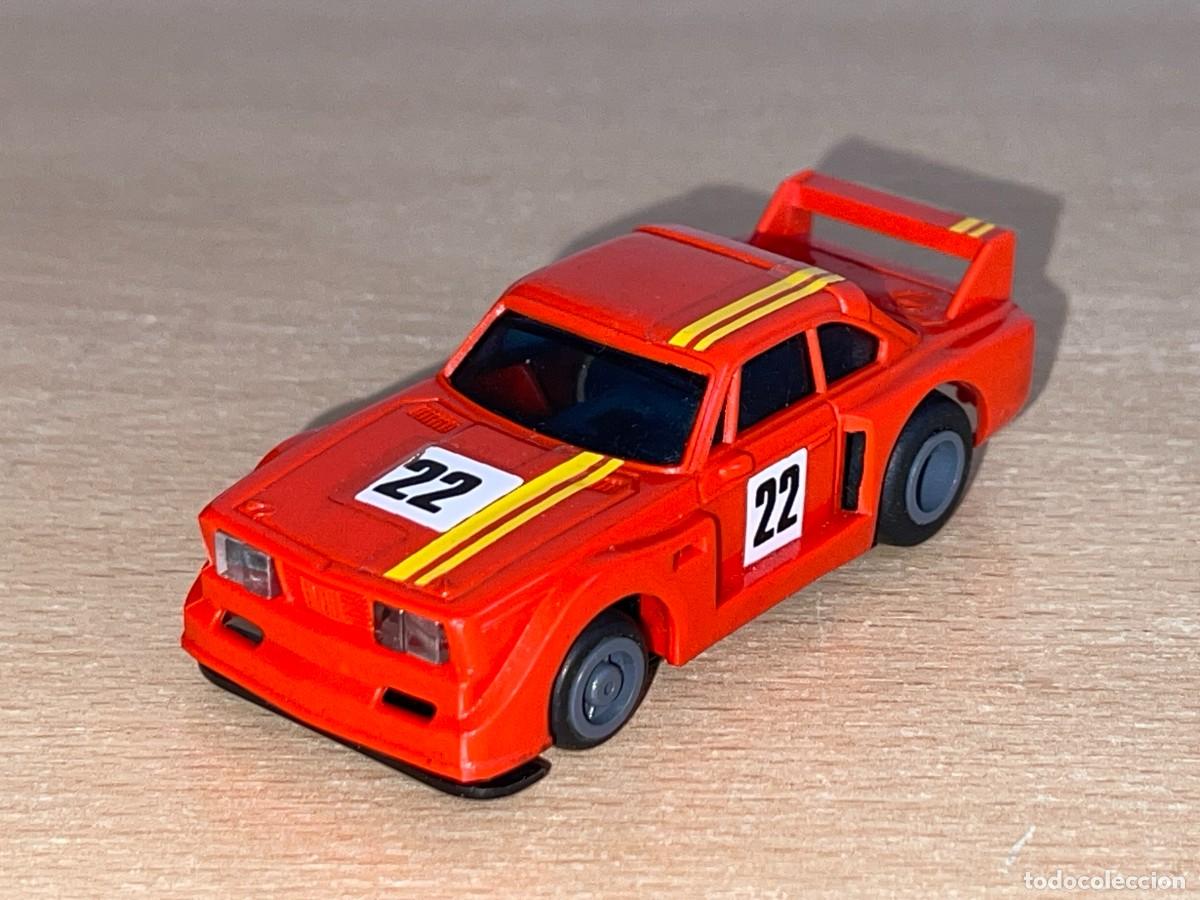 Slot Cars: 72- TCR Coche Carreras BMW #22 rojo Model-Iber Made in Spain original 1980 Ideal Toy Corp.