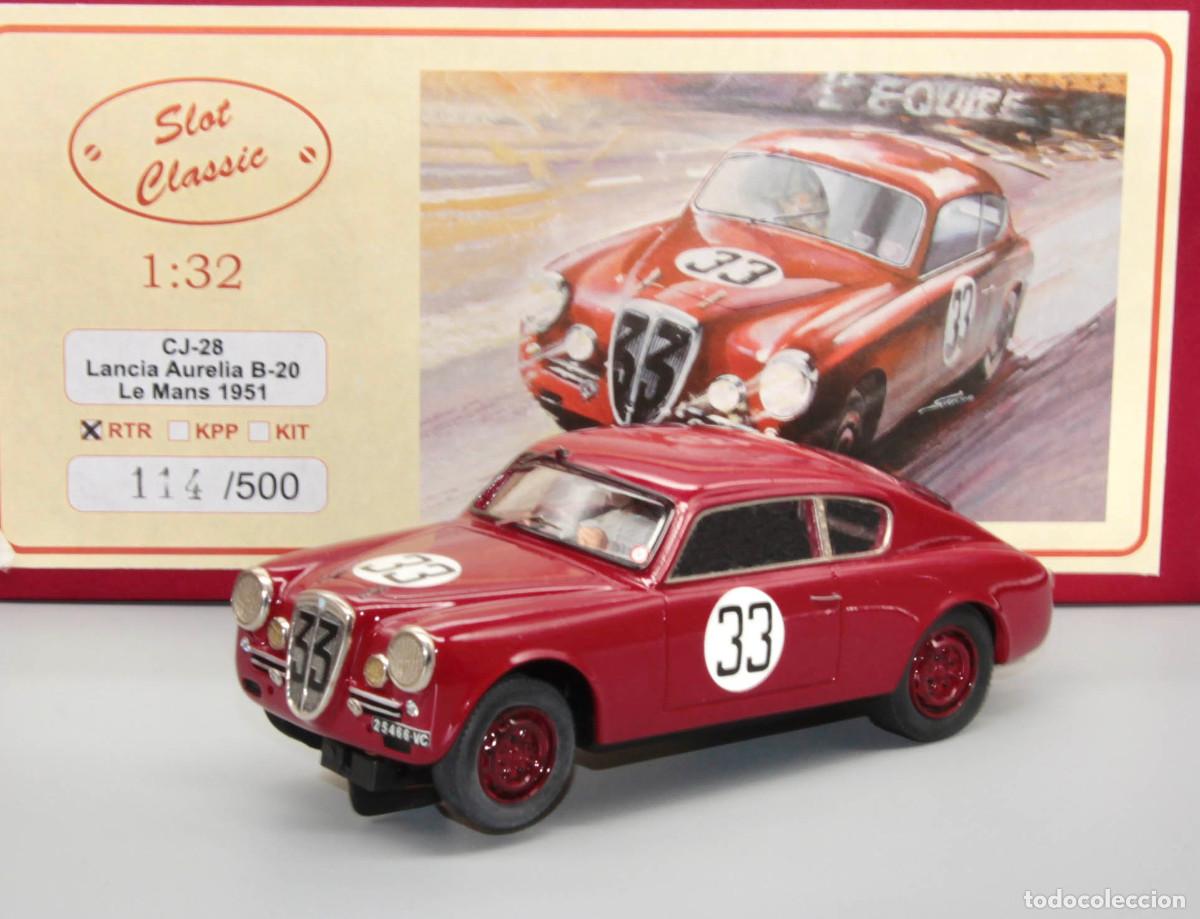 Slot Cars: Lancia Aurelia B-20 24 Horas de Le Mans 1951 (Slot Classic CJ-28 RTR)