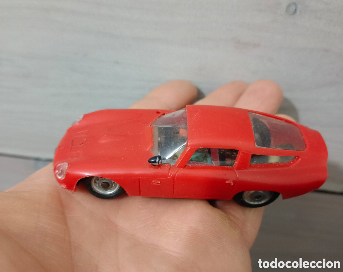 Slot Cars: Alfa Romeo Giulia TZ Rojo Dromocar Dromo-Car slot cars politoys scalextric a&ntilde;os 60