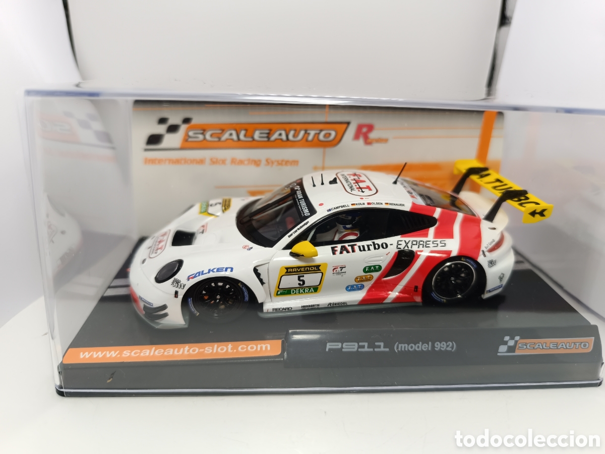 Slot Cars: SCALEAUTO PORSCHE 911 P992 NURBURGRING 2024 SC6421R