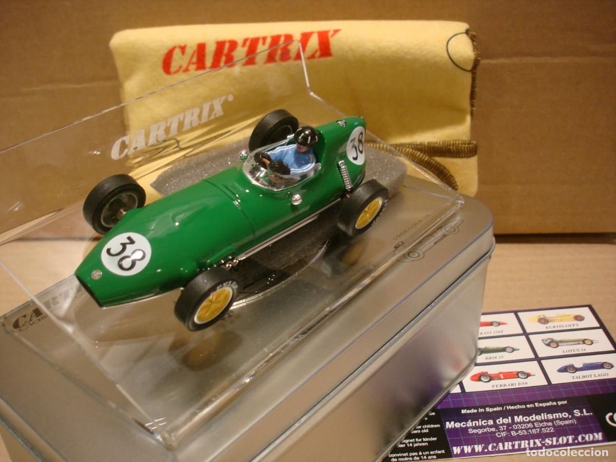 Slot Cars: CARTRIX LOTUS GRAHAM HILL REF 0956 NUEVO CON SU CAJA ORIGINAL