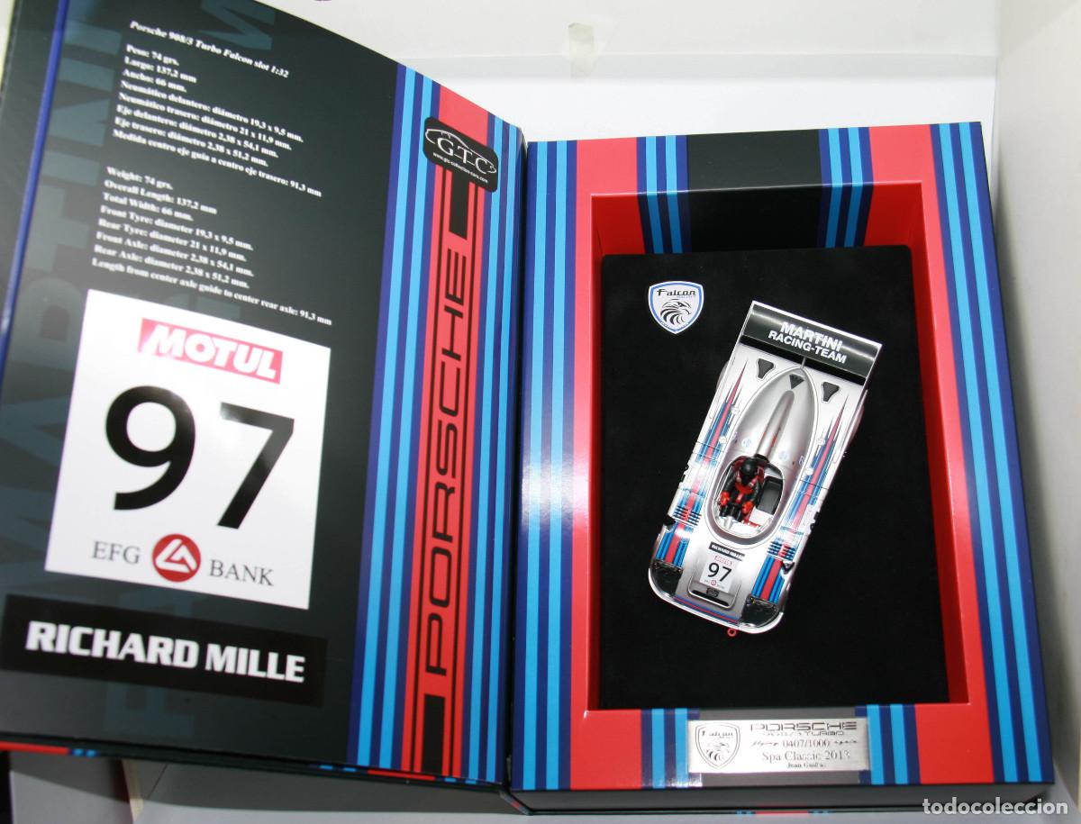 Slot Cars: Porsche 908/3 Turbo Martini (Falcon Slot) Ed. Lim.
