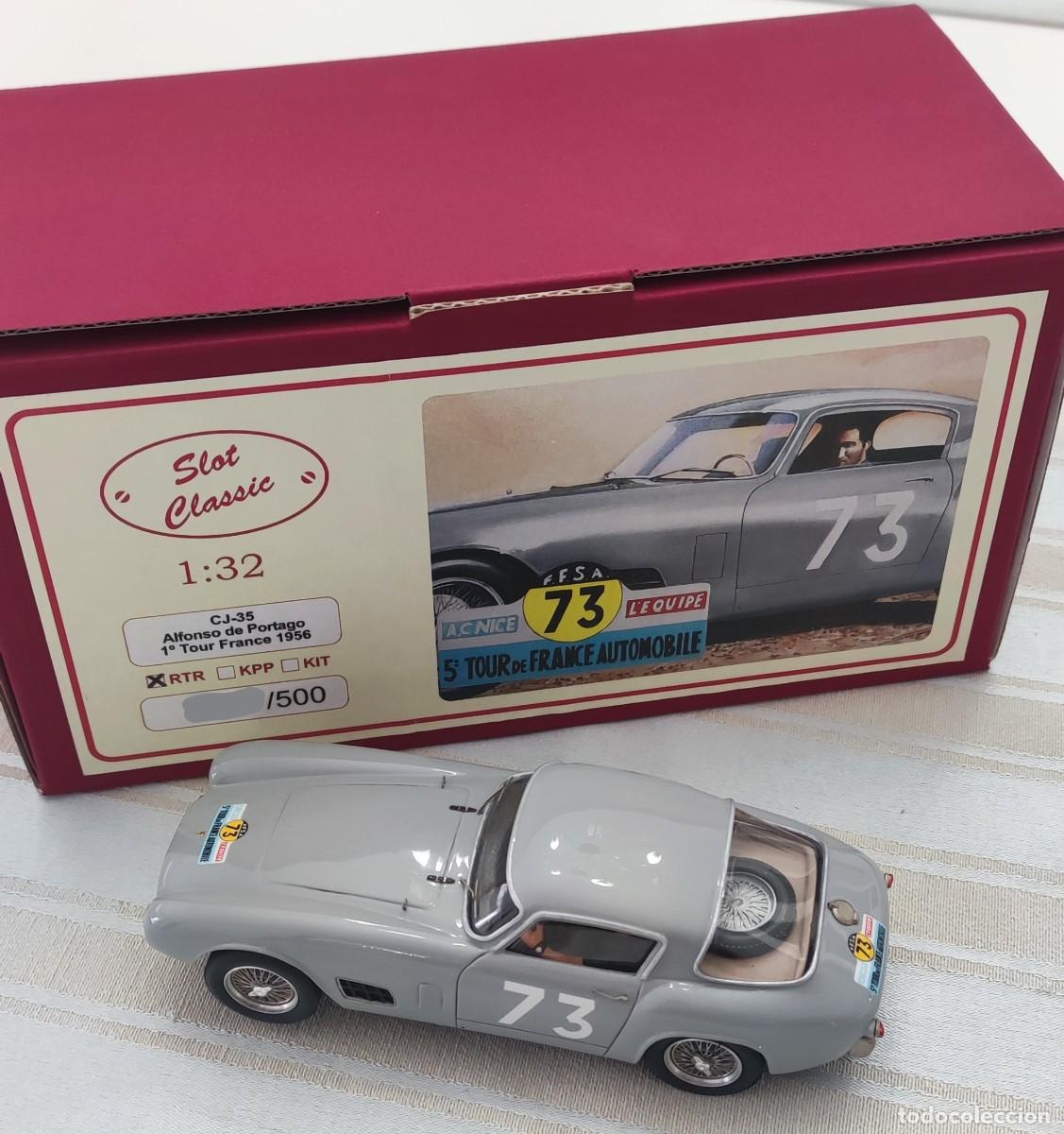 Slot Cars: Slot Classic CJ-35 FERRARI 250 Alfonso de Portago n&ordm; 73