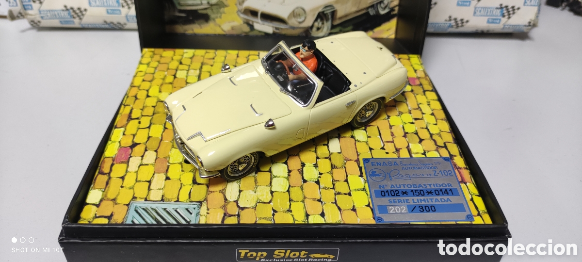 Slot Cars: PEGASO Z102 CABRIOLET SERRA TOP SLOT SCALEXTRIC
