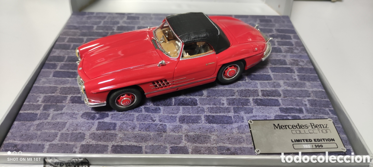 Slot Cars: MERCEDES 300 SL ROADSTER SOFT TOP SCALEXTRIC TOP SLOT