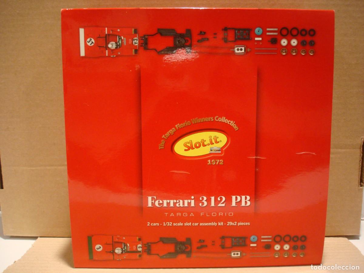 Slot Cars: SLOT IT FERRARI 312PB TARGA FLORIO REF KW01 NUEVO CON SU CAJA ORIGINAL