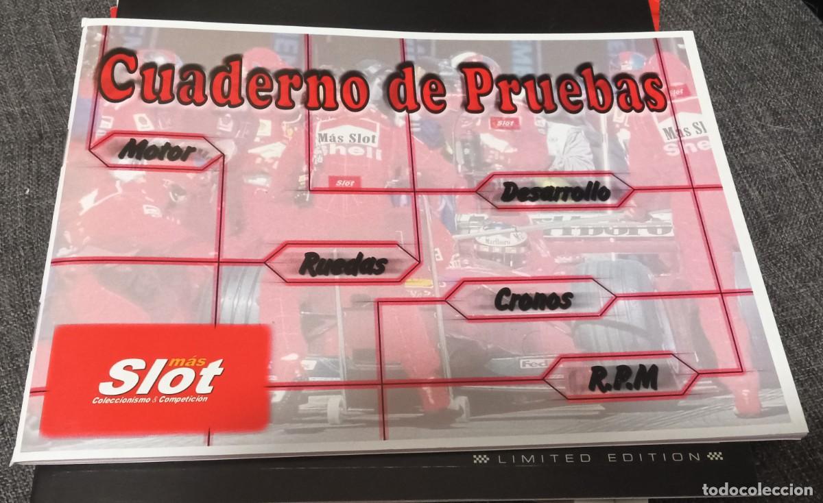 Slot Cars: Cuaderno de pruebas para Slot