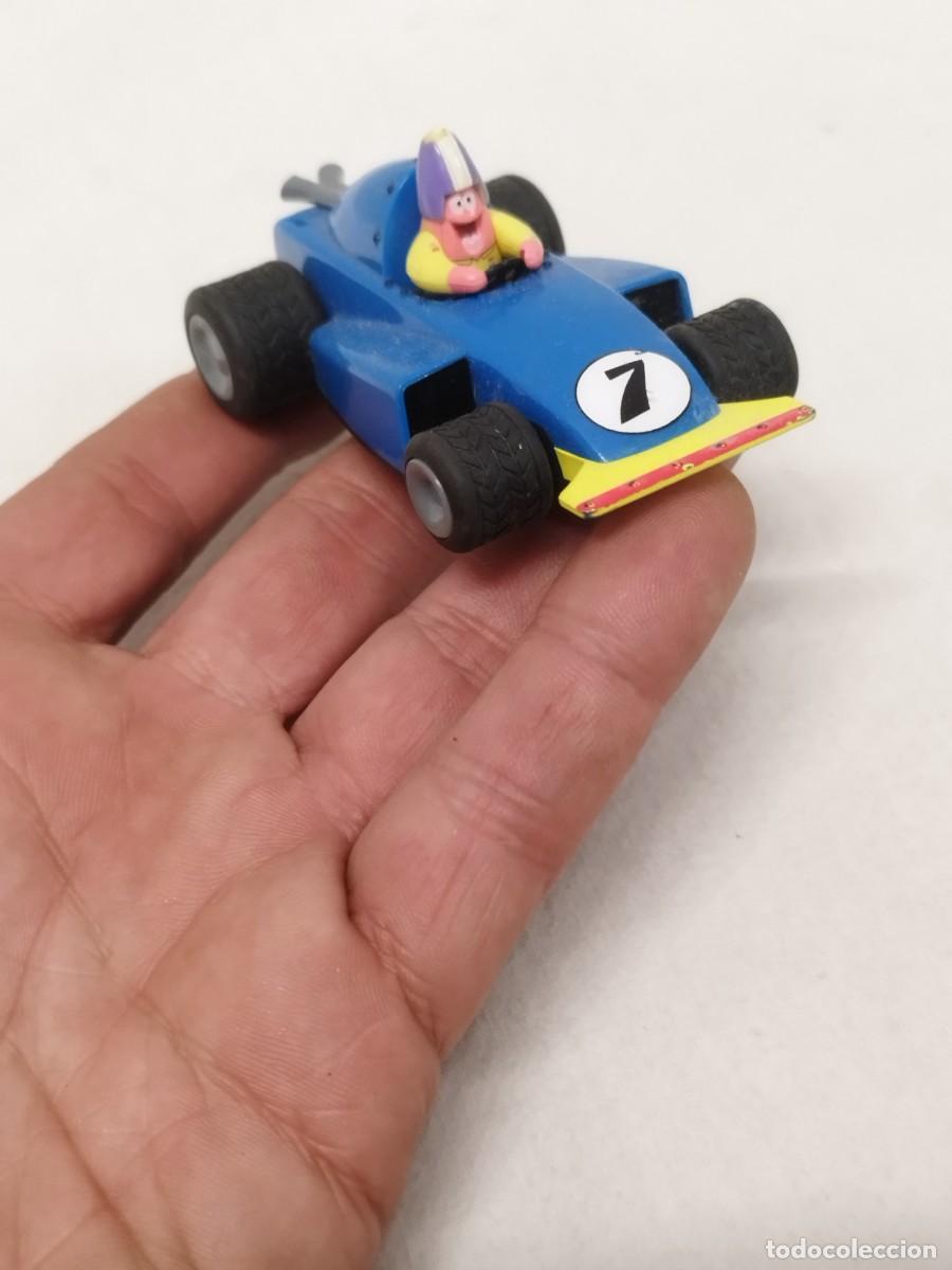 Slot Cars: Coche de slot de la marca Carrera, el modelo Patrick de la serie GO! dedicado a Bob Esponja.