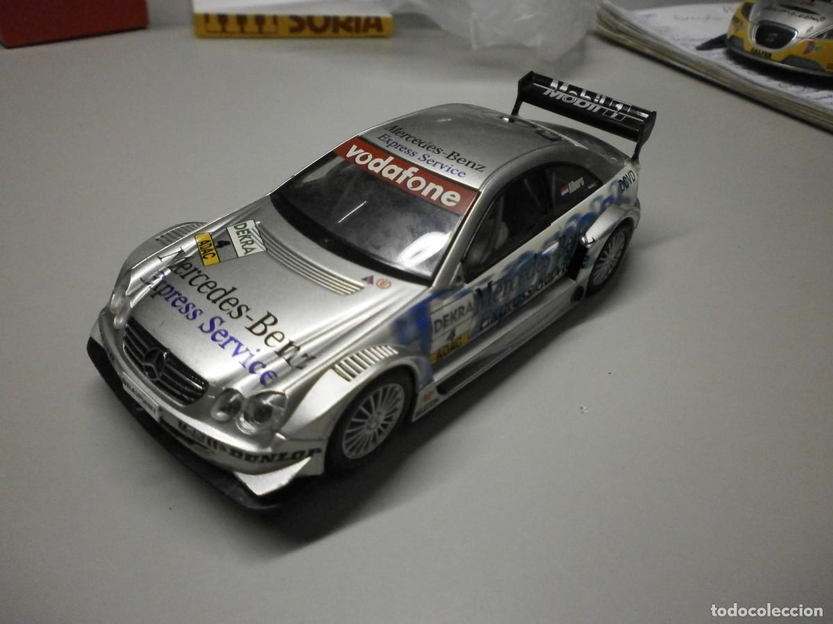 Slot Cars: coche scalextric hornby mercedes clk dtm