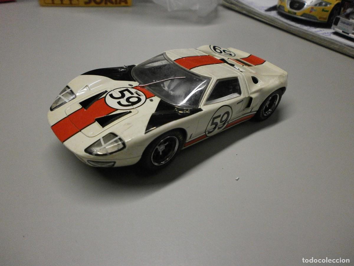 Slot Cars: coche scalextric hornby ford gt 40