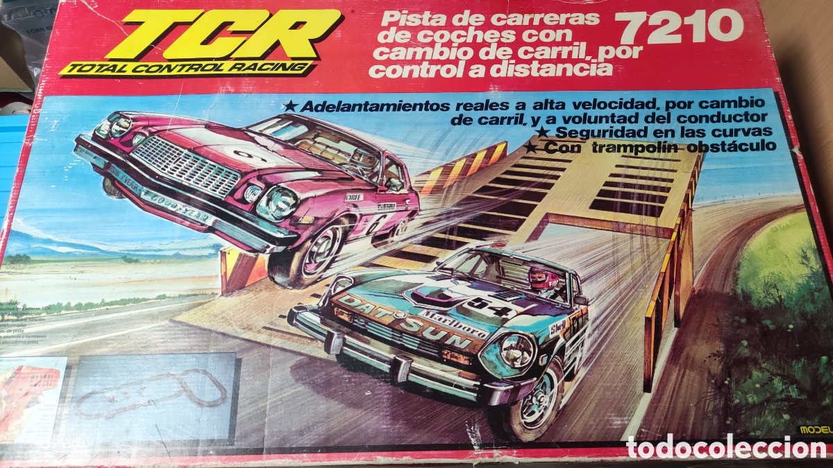 Slot Cars: Circuito TCR ref. 7210 + Extras