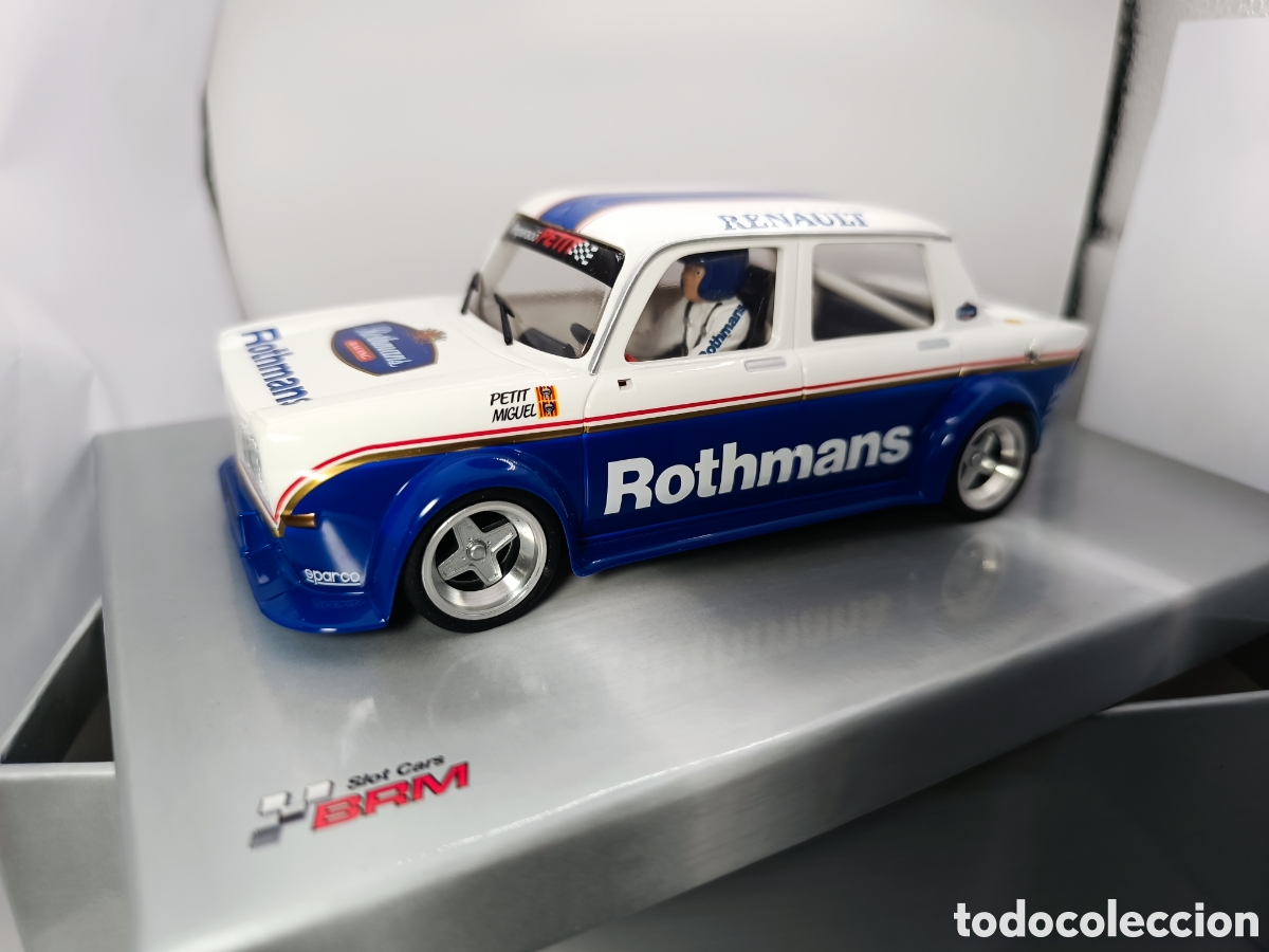 Slot Cars: BRM 1/24 SIMCA ROTHMANS EDITION BRM 102